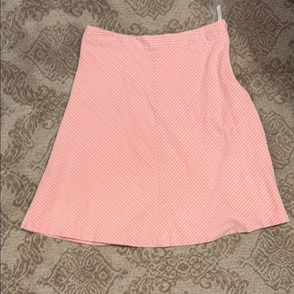 Banana Republic Pink A-Line Knee-Length Skirt